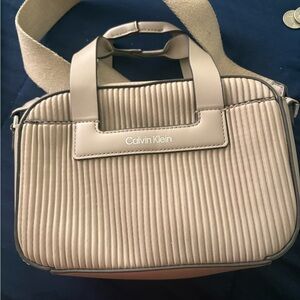 Calvin Klein Taupe Men's Messenger Bag